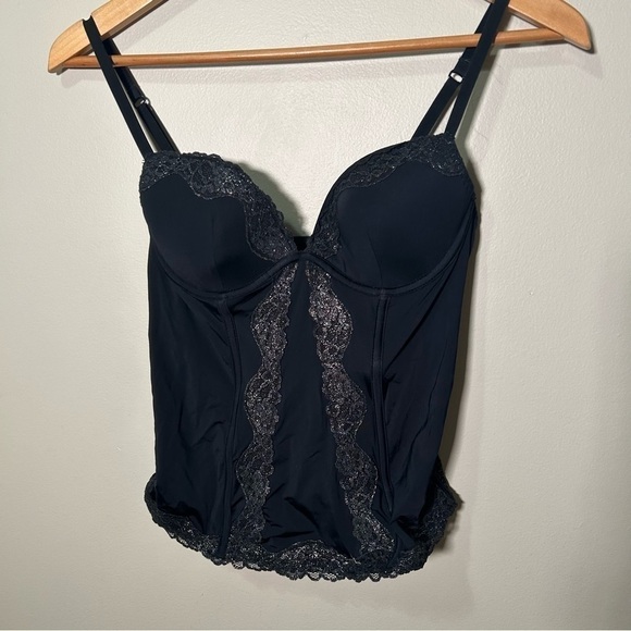 La Senza glitter corset S whimsigoth glam punk grunge - Picture 4 of 7